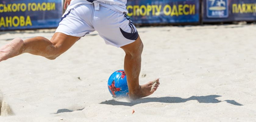 regras do futebol de areia