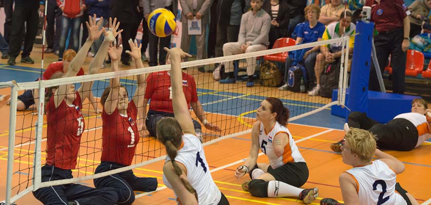 all about sitting volleyball