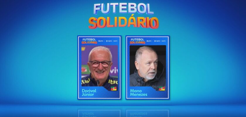 Globo exibirá o evento Futebol Solidário