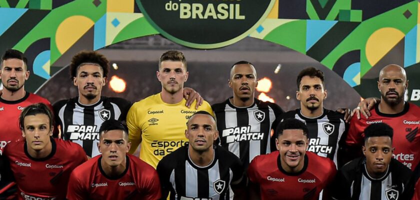 Botafogo x Athletico-PR duelam pelo Brasileirão