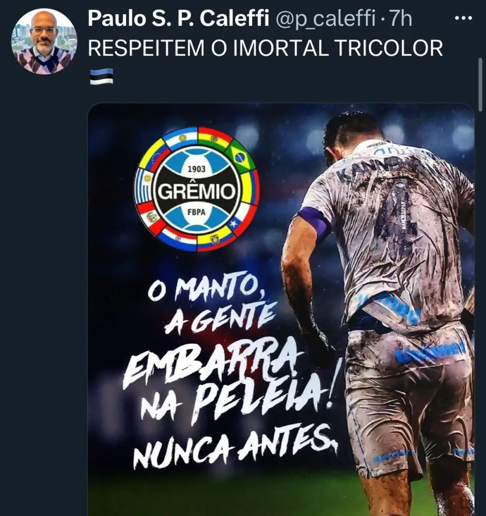 Grêmio hoje: pedido de desculpas, previsão para retorno ao RS e mais 2 gremio caleffi