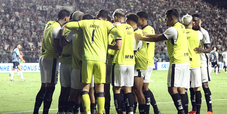 Botafogo enfrentou o Grêmio em Cariacica