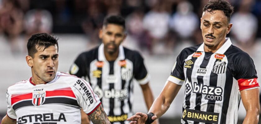 Santos x Botafogo-SP se enfrentam pela Série B
