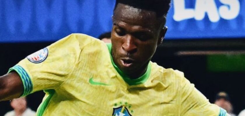 Com dois gols de Vinícius Júnior, Brasil goleia o Paraguai