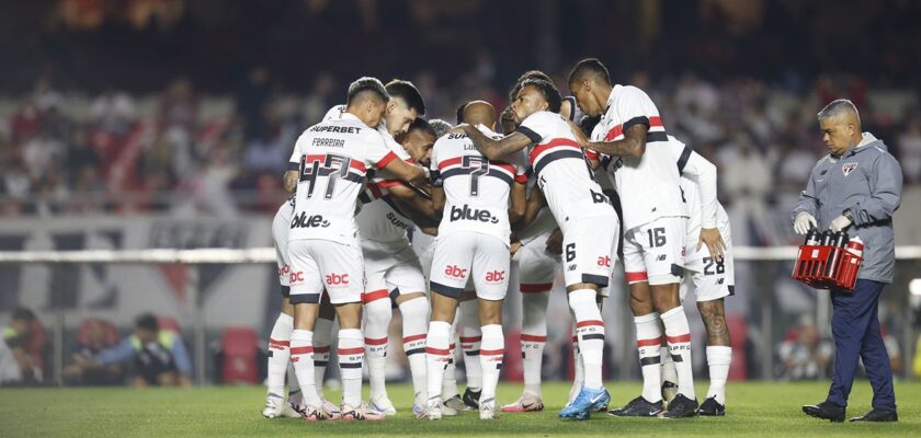 Jogadores do São Paulo