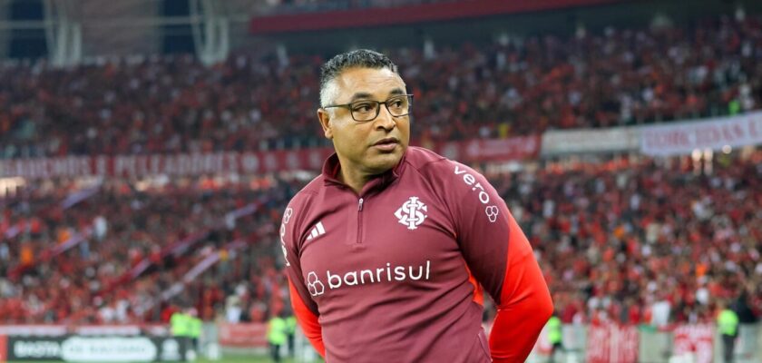 Roger Machado, técnico do Internacional