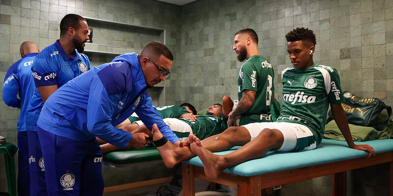 Estevão teve lesão diagnosticada no Palmeiras hoje