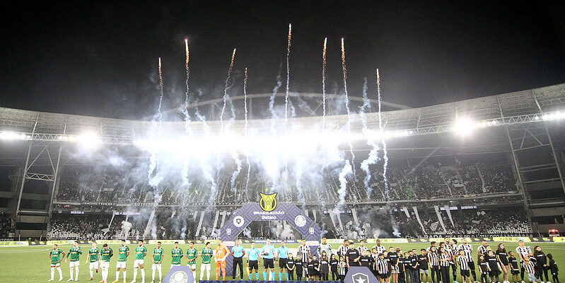 Botafogo e Palmeiras medem forças pela Libertadores