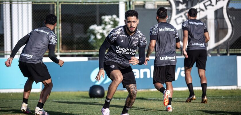 Ceará treina para encarar o Guarani