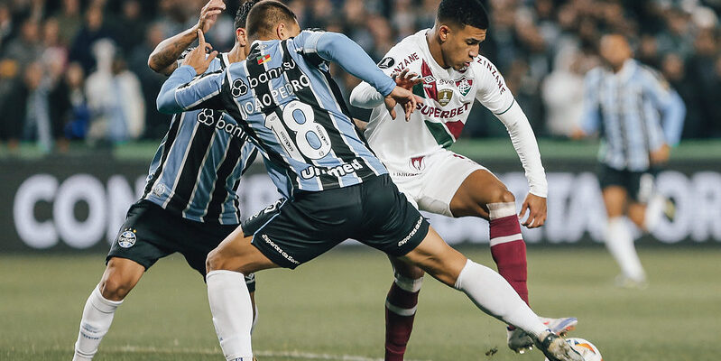 Grêmio x Fluminense duelaram pela Libertadores