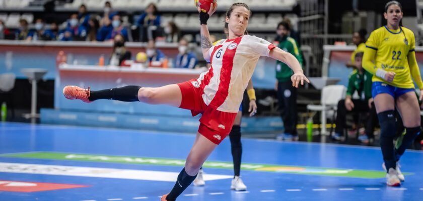 Las mejores pivotes de Balonmano de Brasil actual