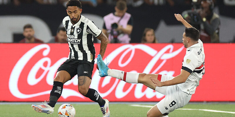 Botafogo enfrentou o SPFC pela Libertadores