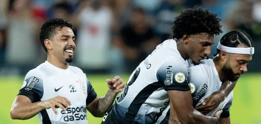 Corinthians dá importante passo na luta contra o rebaixamento no Brasileirão